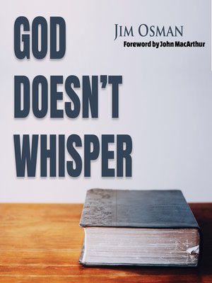 God Doesn't Whisper - Audiobook